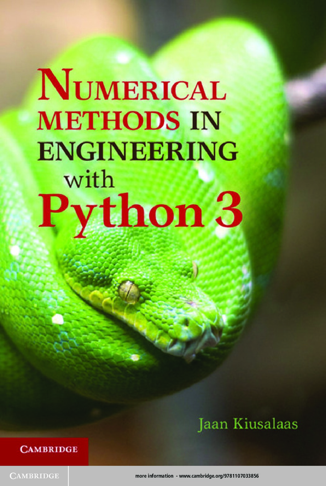 Numerical Methods in Engineering With Python 3