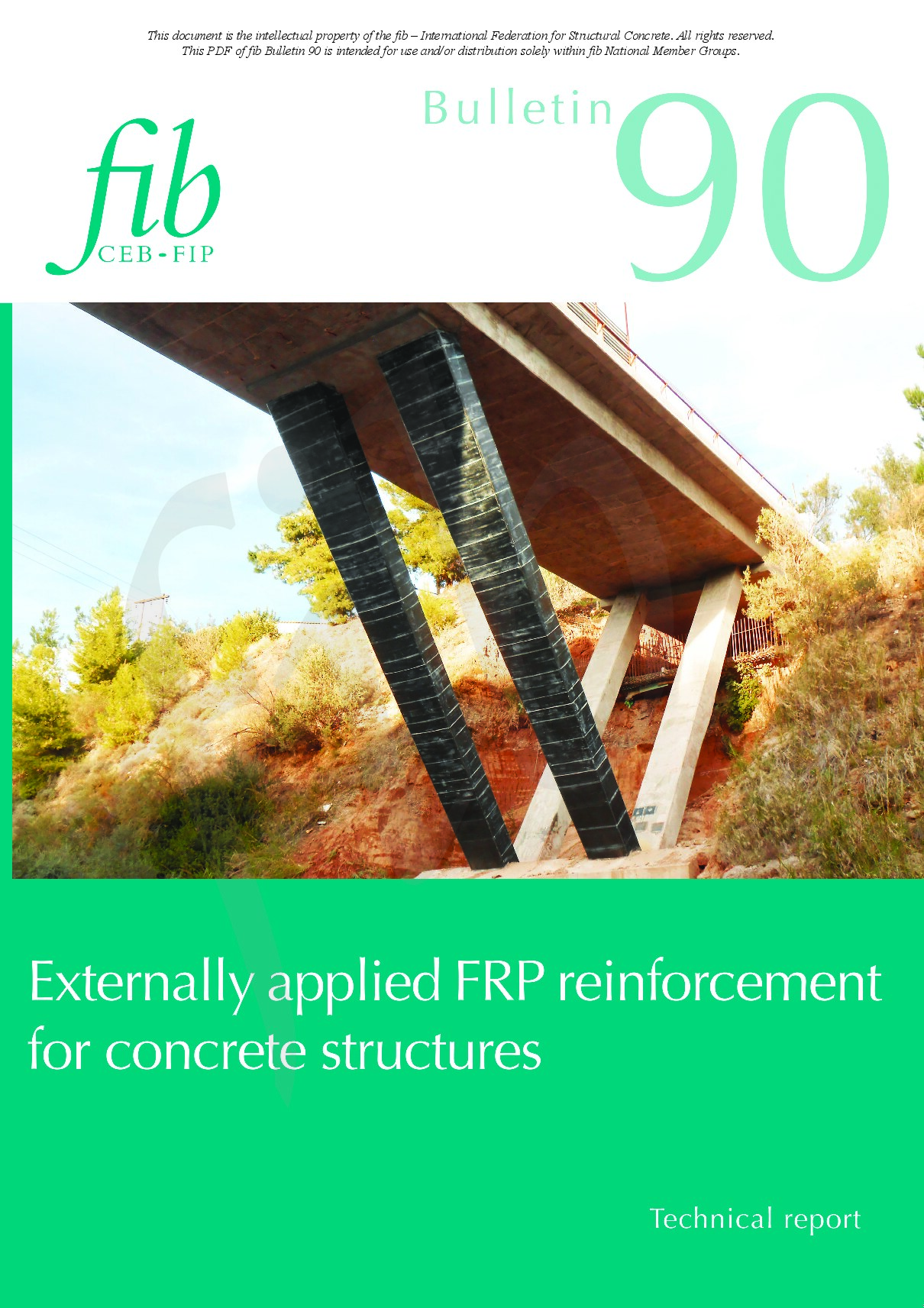 Externally Applied FRP Reinforcement for Concrete Structures